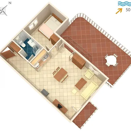 Apartments By The Sea Okrug Gornji, Ciovo - 8625 Apartment *